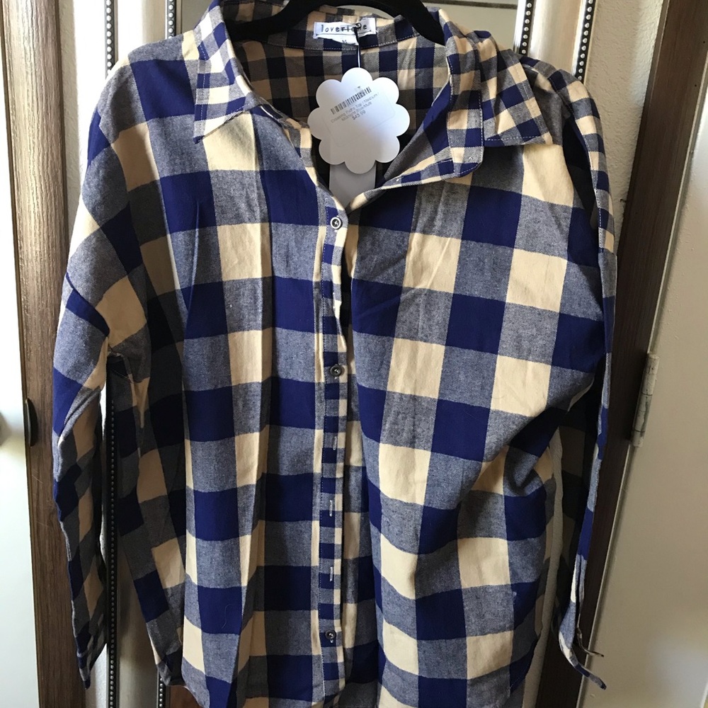 ShopHopes plaid top
